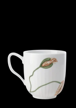 Kähler Hammershøi Poppy Krus 33 cl hvid m. deko | Køb her