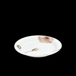 Kähler Hammershøi Poppy Tallerken hvid m. deko | Køb her