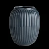 Kähler Hammershøi Vase H21 antracitgrå (15381) | Køb her