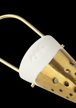 Kähler Kræmmerhus H15.5 cm i guld fra serien Nobili