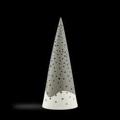 Kähler Nobili Fyrfadsstage høj H30 olivengrøn - Køb her