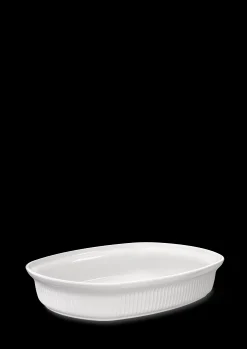 Kähler Ovnfast fad 32x24 cm i hvid fra serien Hammershøi
