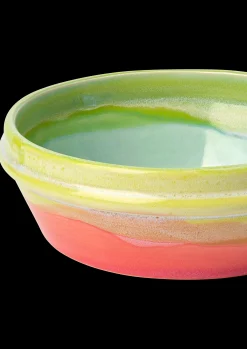 Kähler Poppery Skål Ø16 cm mint/apple green/pink