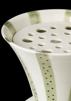 Kähler Vase H20 cm i grøn fra serien Signature | Køb her