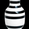 Kähler Vase H12.5 cm i sort fra serien Omaggio | Køb her