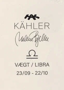 Kähler Vægt H28 i hvid fra serien Astro | Rosendahl.com