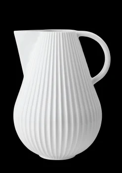 Lyngby Porcelæn Lyngby Tura Kandevase H27.5 hvid | Køb her