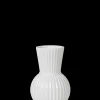 Lyngby Porcelæn Lyngby Tura Vase H18 hvid porcelæn | Køb her