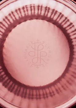 Lyngby Porcelæn Lyngby Vase burgundy mundblæst glas