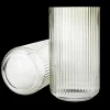 Lyngby Porcelæn Lyngby Vase H31 smoke mundblæst glas