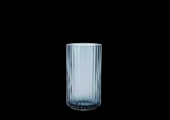 Lyngby Porcelæn Lyngby Vase midnight blue mundblæst glas