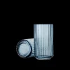 Lyngby Porcelæn Lyngby Vase midnight blue mundblæst glas