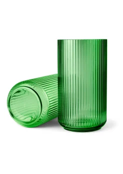 Lyngby Porcelæn Lyngby Vase copenhagen green mundblæst glas