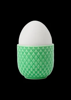 Lyngby Porcelæn Rhombe Color Æggebæger Ø5 cm grøn | Køb her