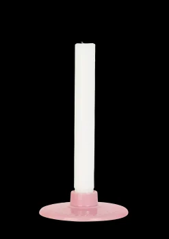 Lyngby Porcelæn Rhombe Color Kronelysestage H3 rosa | Køb nu