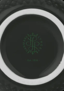 Lyngby Porcelæn Rhombe Earth Krus med hank 39 cl slate