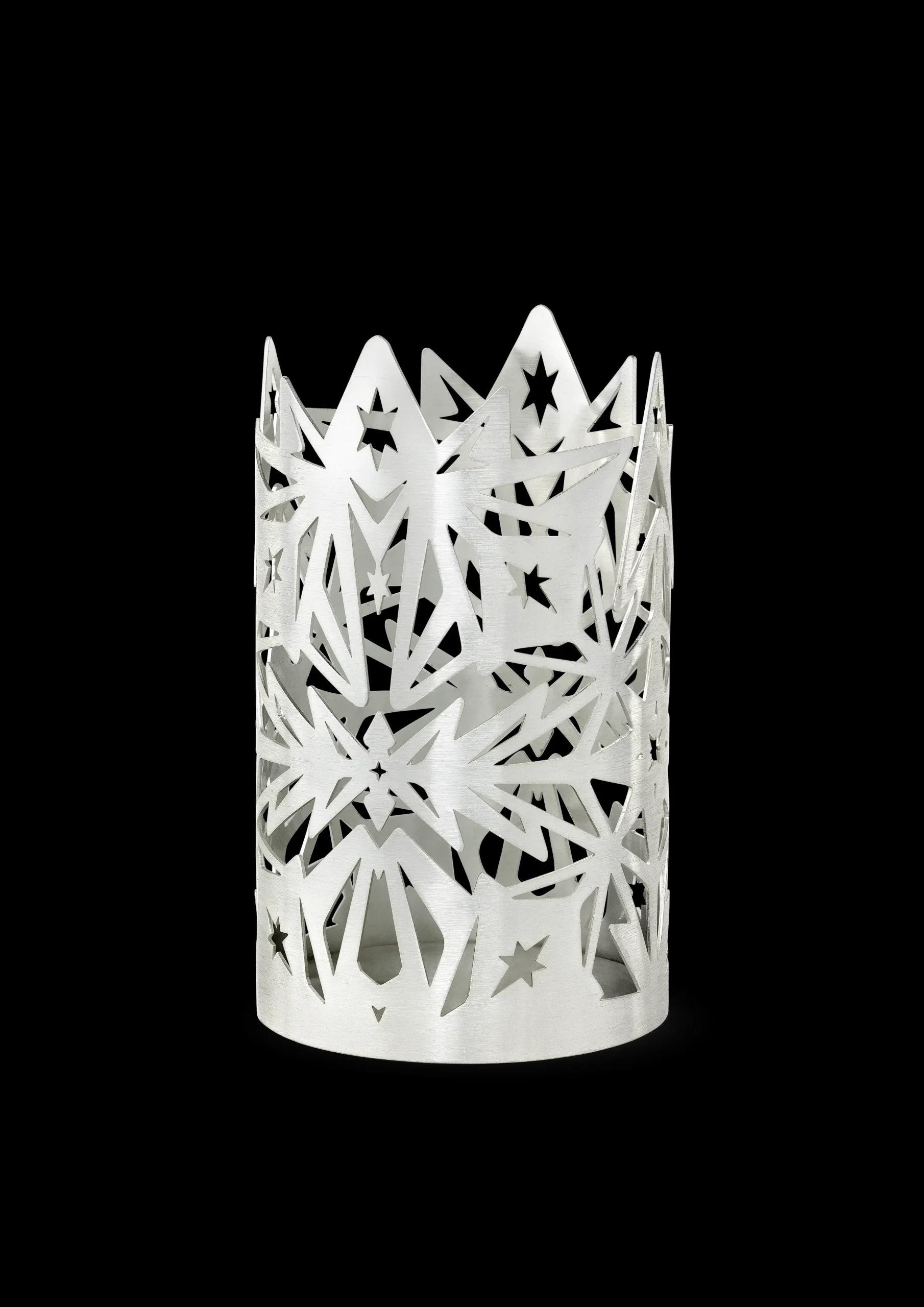 Rosendahl Lysestage Ø9.5 cm i sølv fra serien Karen Blixen