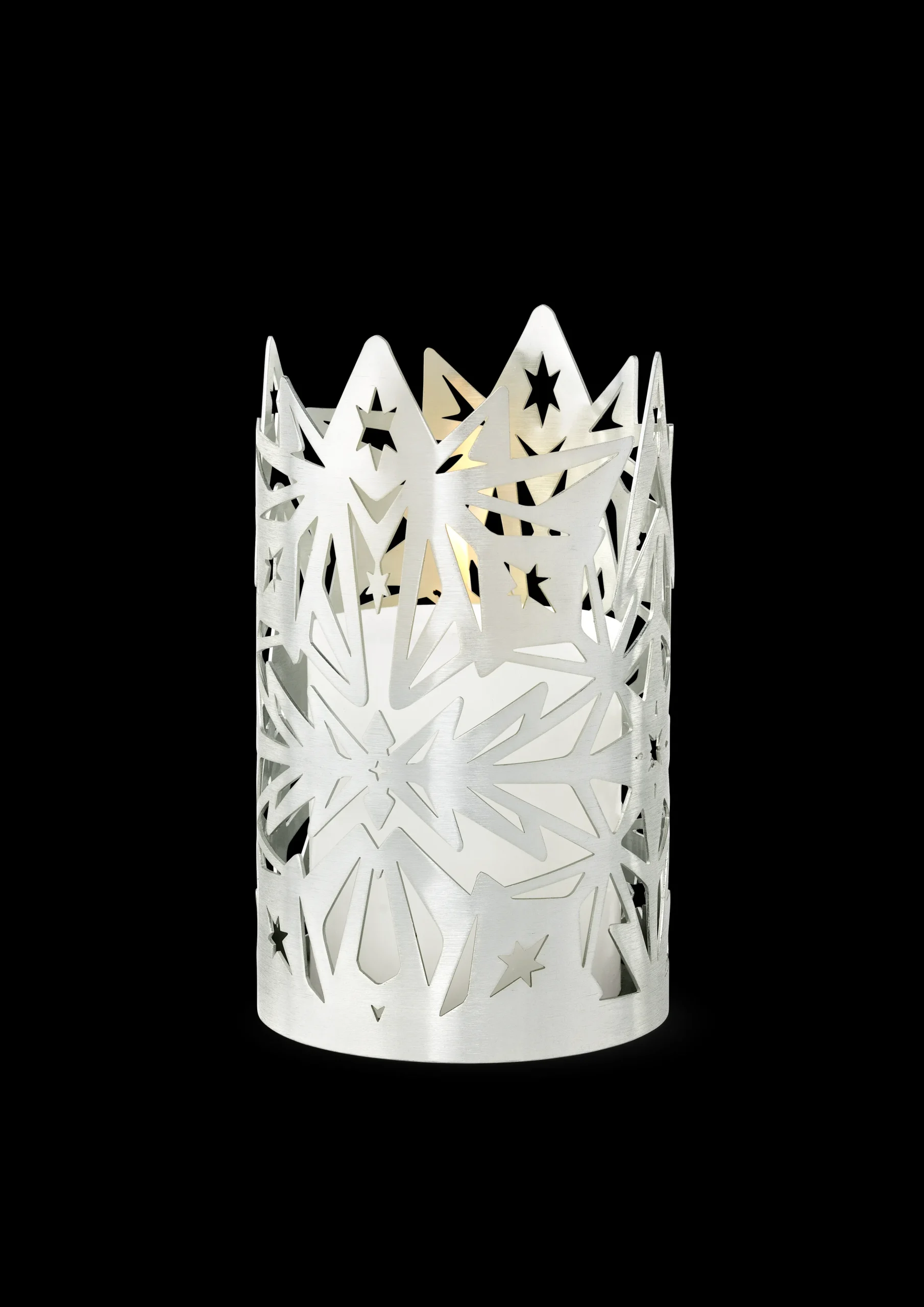 Rosendahl Lysestage Ø9.5 cm i sølv fra serien Karen Blixen