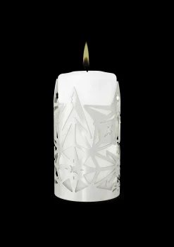 Rosendahl Lysestage Ø8 cm i sølv fra serien Karen Blixen