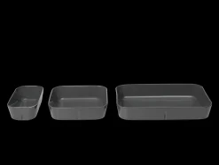 Rosendahl Ovnfastefade 3 stk. i grå fra serien Grand Cru