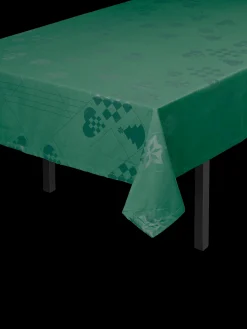 Rosendahl Textiles Natale Damaskdug 150x370 cm grøn